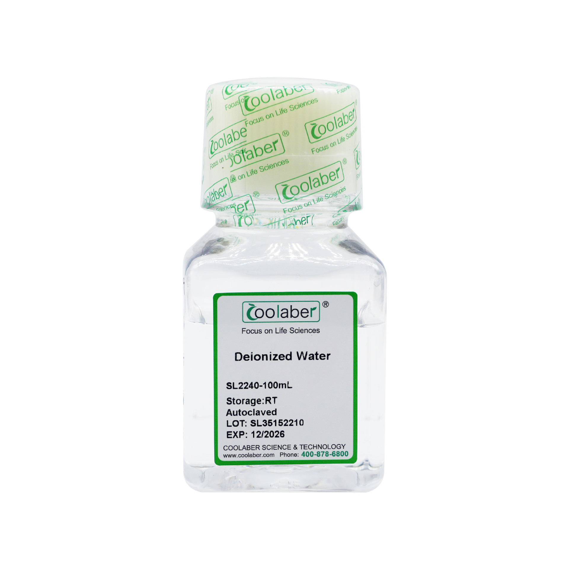 去离子水（高压灭菌）