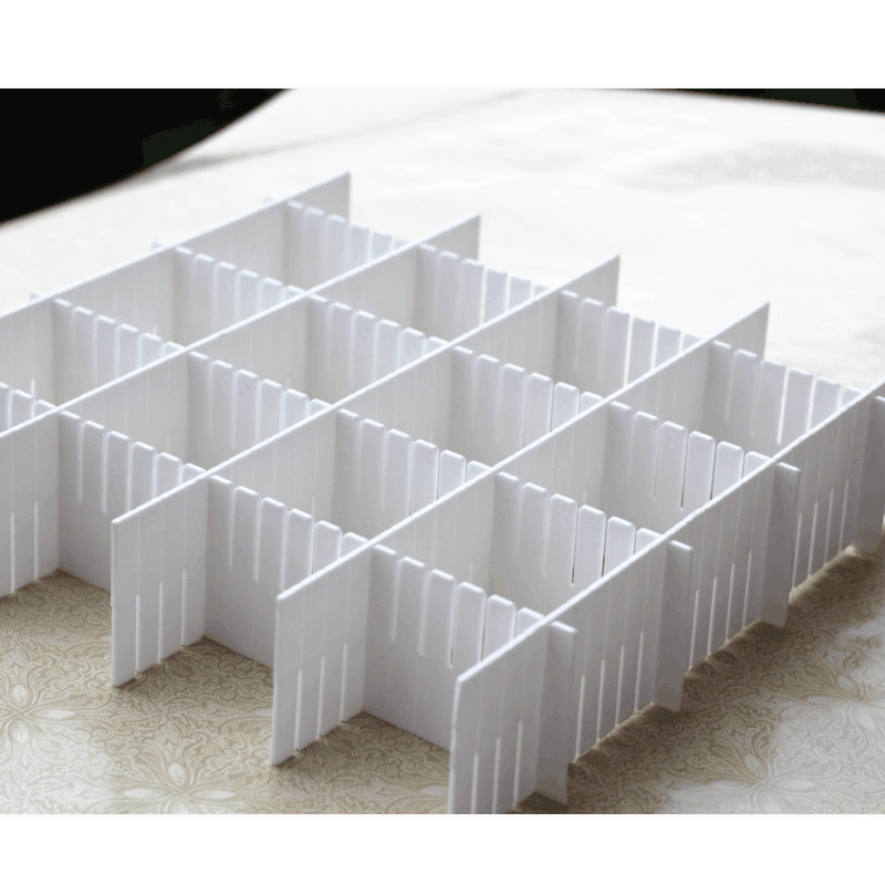 Free Combination Drawer Partition Intimates Storage Box Grids Partition Makeup Partition Storage Plastic Partition Partition