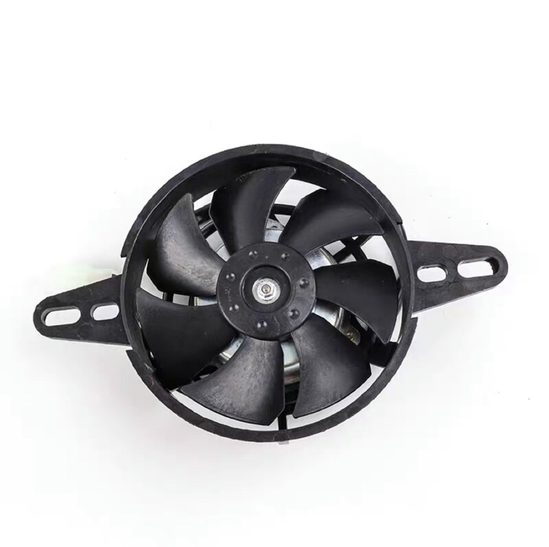 Cross-country motorcycle water tank fan left and right water tank fan modified water-cooled engine cooling radiator