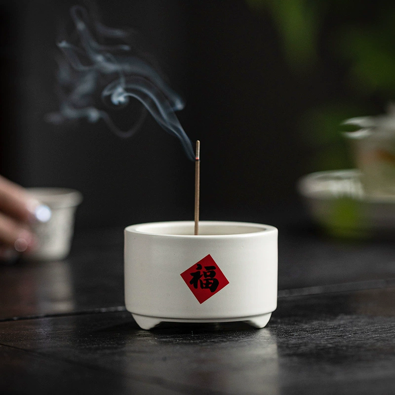 Бытовая внутренняя керамическая Курильница держатель для благовоний Курильница для благовоний чайный столик курильница для благовоний горелка для чайной церемонии курильница для благовоний из полыни