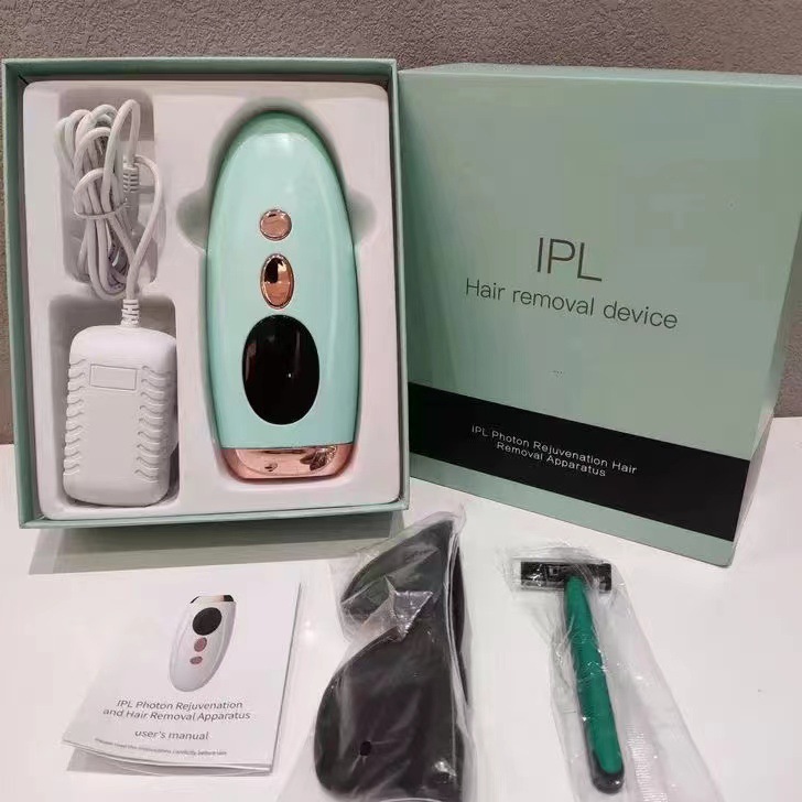 Venta caliente transfronteriza instrumento de depilación salón de belleza pulso fuerte dispositivo de depilación de cuerpo entero hogar portátil IPL fotón rejuvenecimiento de la piel instrumento image 15