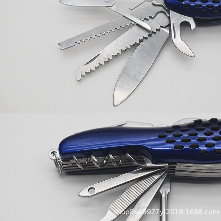 Creative universal travel foldable knife stainless steel, direct factory sales, Birthday gift
