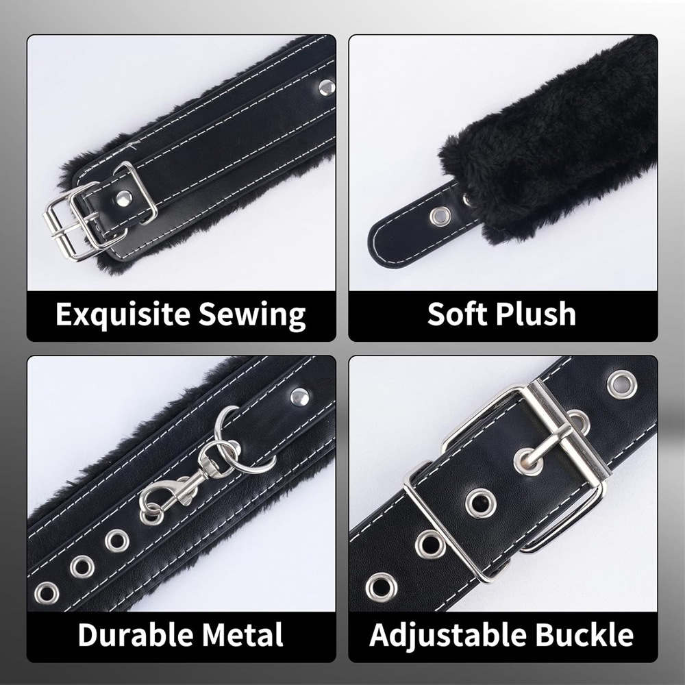 Cross-border SM alternative backhand plush belt clip adult couple…