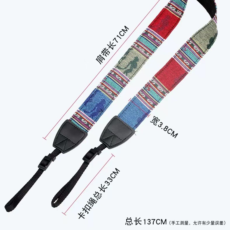 Camera, straps