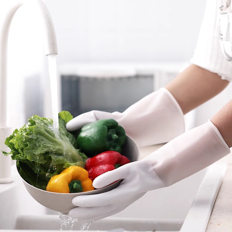 Waterproof durable long gloves