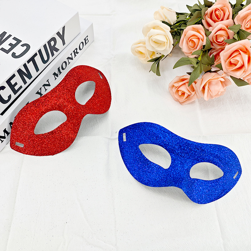 Máscaras falsas de mitad de cara máscaras de fiesta privada máscaras de Halloween máscaras de fiesta máscaras de película máscaras de vestir