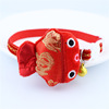 Cute choker, festive necklace, small bell, the year of the Rabbit, new collection, pet, wholesale