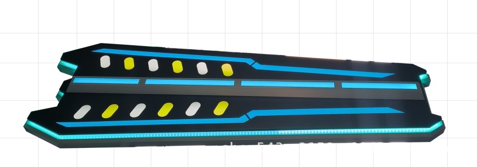 lámpara de diseño para juegos infantiles, ciudad de juegos, gimnasio, centro comercial, supermercado, lámpara de atmósfera, parque de juegos