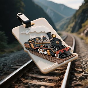 Cross-Border Factory Specializes in Quickly Customizing European, American, Japanese and Korean Popular Kidsren's Pvc Luggage Tags, Tag Card Holders