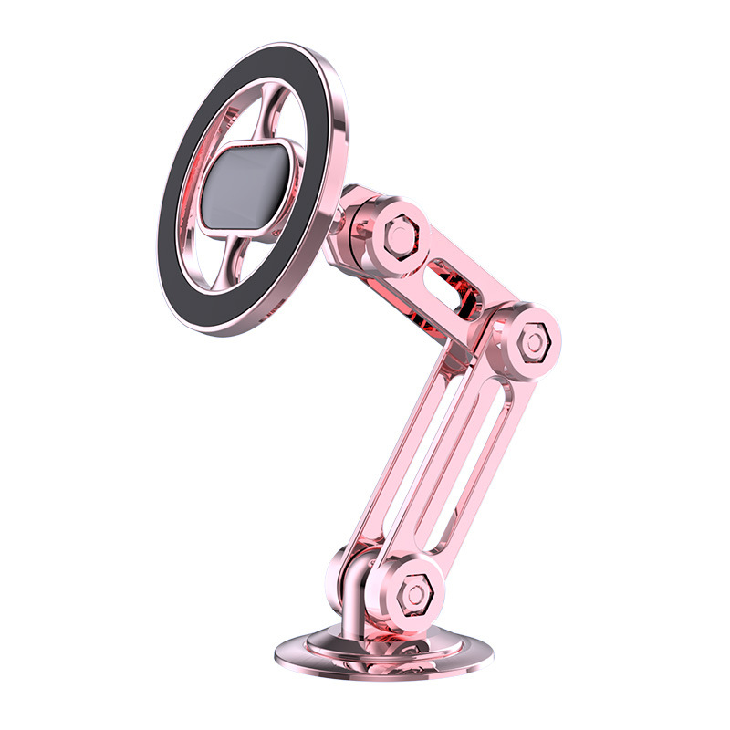 Soporte DE TELÉFONO MÓVIL DE PANTALLA DE SUSPENSIÓN transfronteriza adecuado para Tesla Magsafe telescópico plegable soporte de coche magnético