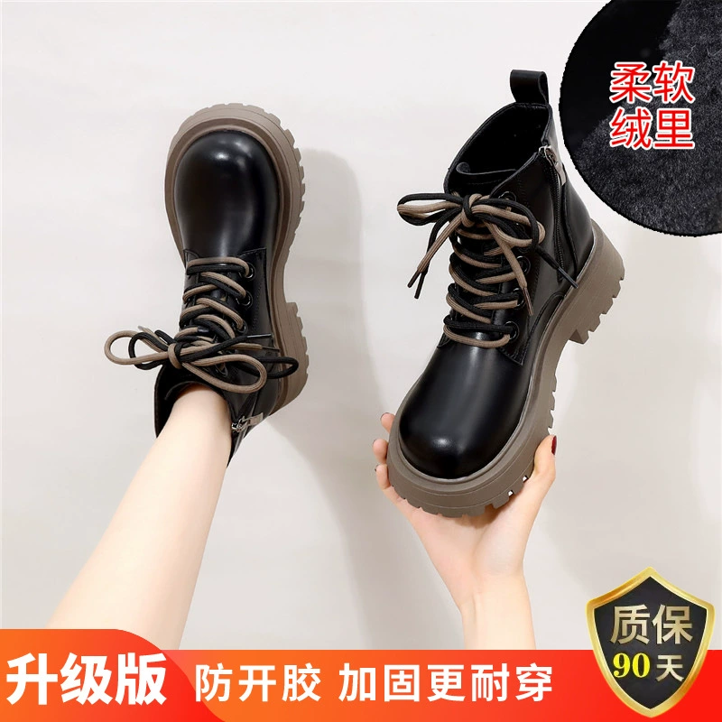 ботинки (Martens) низкие, натуральная кожа, английский/британский стиль, размеры 34–41