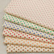 Spring and Summer Explosions 4mm Small Wave Dot Geometric Printed Cotton Fabric Children's Top Dress Wash Jacquard Cloth