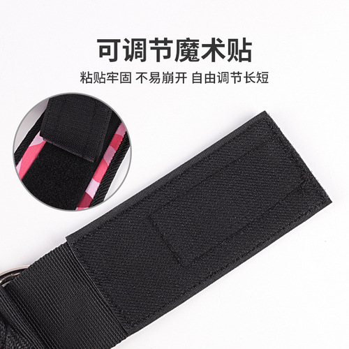 Ankle Strap Taekwondo Fitness D-ring Weighted Ankle Strap Gate Frame Ankle Clip Tension Rope Accessory Yoga Wholesale
