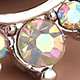 Fashion Multi-color Diamond-studded Colored Diamond Nose Ring Piercing Nose Nail Jewelry Accessories display picture 4