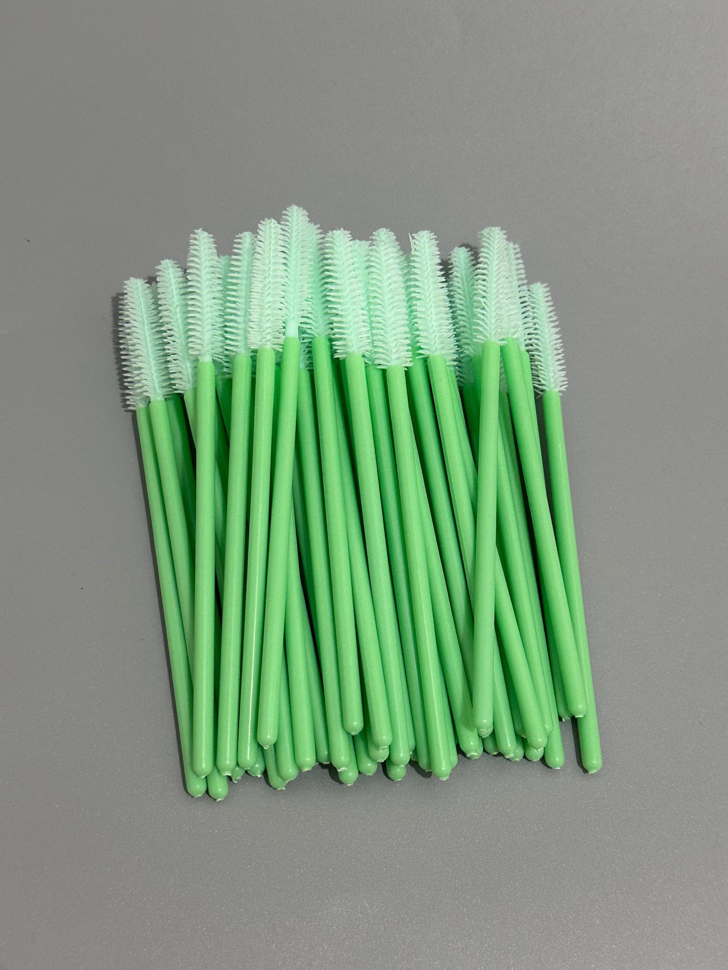 Transfronterizo mayorista cepillo de pestañas de silicona barra de cristal belleza herramientas de belleza de pestañas de silicona cabeza cepillo de maquillaje de pestañas