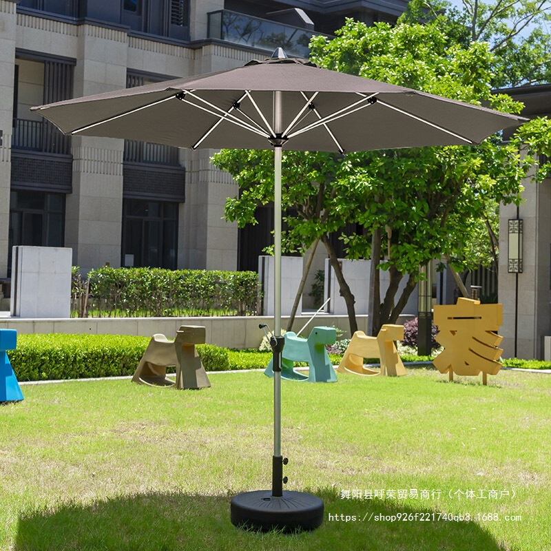 屋外パラソル、中柱傘、ガーデンパラソル、屋外業務用大型日傘、広告折りたたみバルコニーパティオテーブルと椅子の傘|undefined