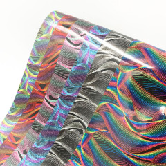 Glitter Gold Onion Powder Wave Heat Transfer Vinyl Clothing Bag Printing DIY