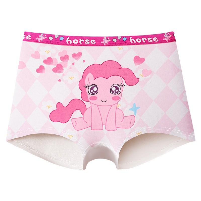 Wholesale girls' underwear combed cotton boxer boxer shorts girls baby no butt 2024 new 5
