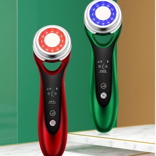 Ultrasonic skin rejuvenation instrument facial vibration massager import instrument facial color light export import instrument electronic beauty instrument