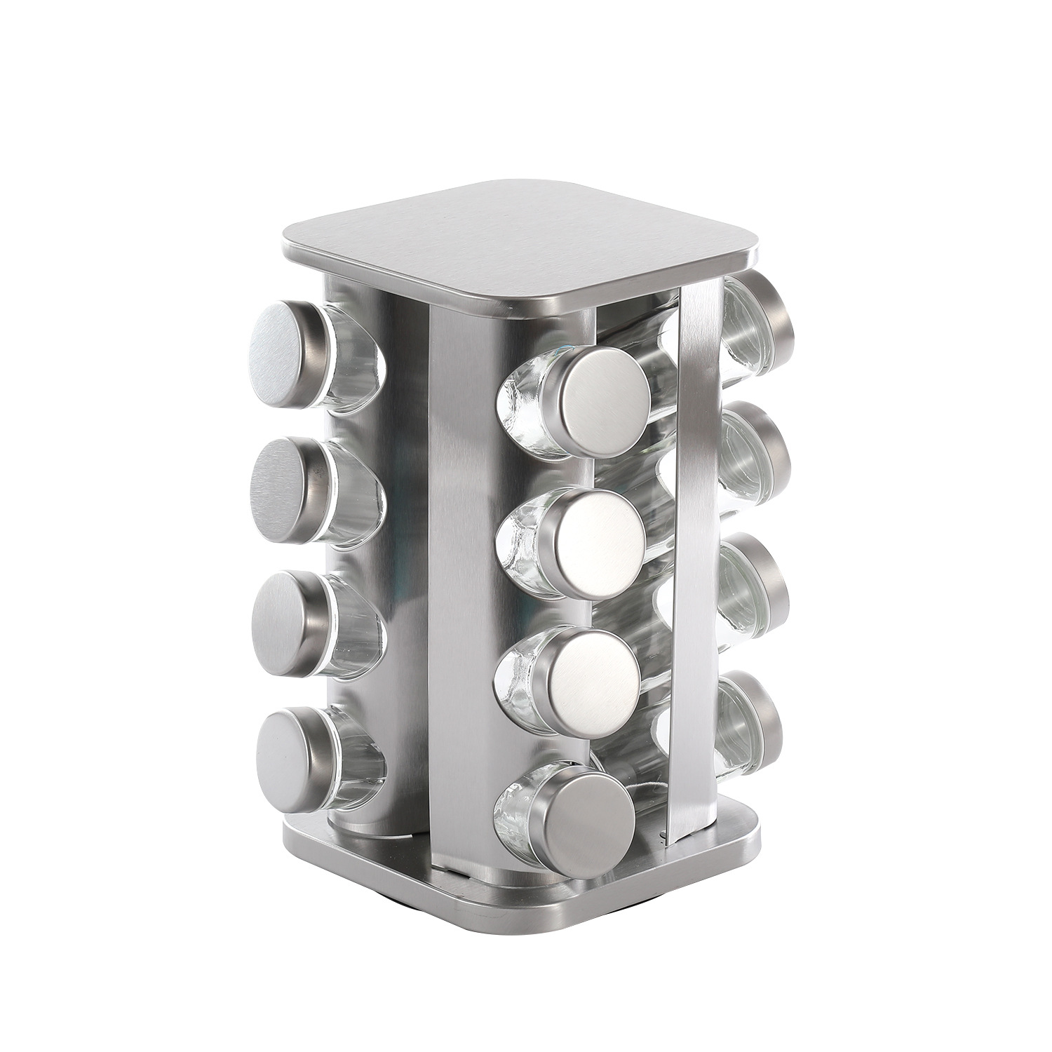 스퀘어 타입 16 헤드 스테인레스 스틸 커버