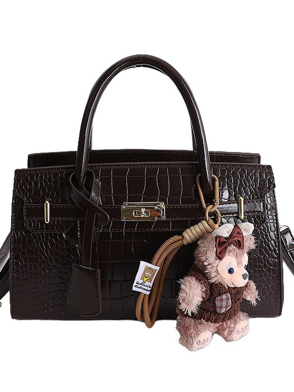 Bolso de moda de comercio exterior cocodrilo para mujeres 2026 nuevo bolso de mano europeo y americano para mujeres lujoso hombro mochila