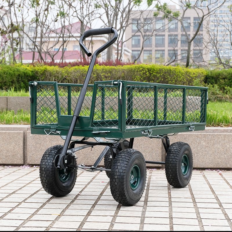 四轮拖车折叠小推车货车网车老虎载重王家搬运车运货车牵引平板车