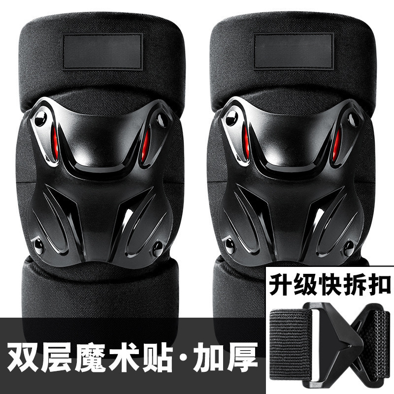 オートバイの膝パッドと肘パッド、防風性と暖かいオートバイの保護具、オールシーズンの男性と女性向けの電気自動車の膝と脚の保護具|undefined