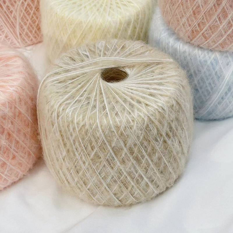 모헤어 3가닥 (4호 카키)