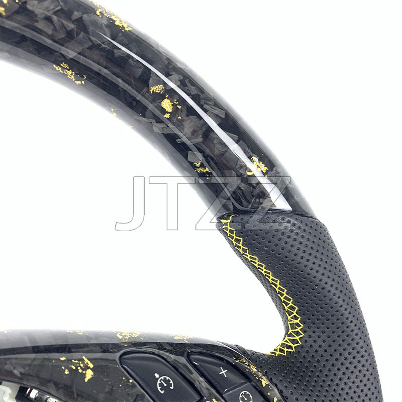Suitable for BMW E46 3 Series forged carbon fiber steering wheel upgrade modified sports car steering wheel