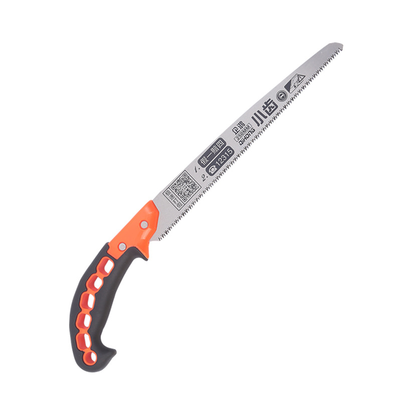 Genuino fabricante de sierras de mano Qihong, sierras de cintura autorizadas SK5, sierras de árboles frutales de jardín de acero con alto contenido de carbono, sierras de mango de plástico en stock