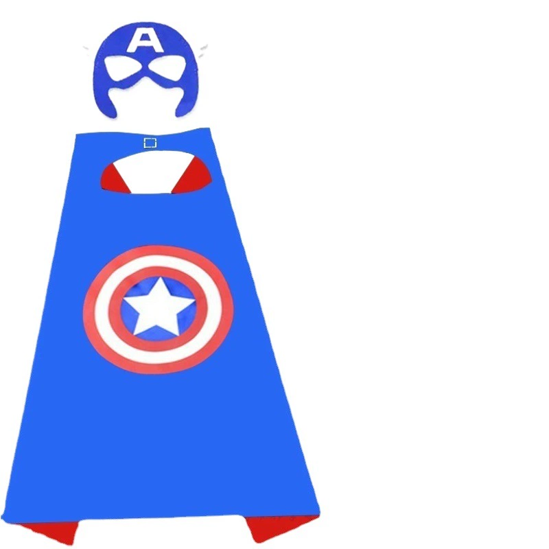 Хэллоуин плащ детский плащ супергероя плащ двухслойный костюм серии Marvel