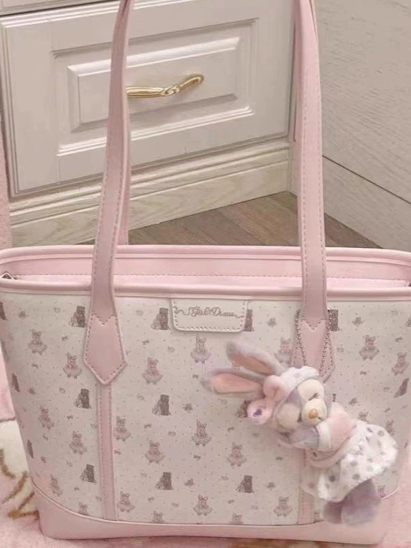 Тактическая сумка Tote — милый универсальный дизайн высокого класса, плечевые ручки, розовая или синяя