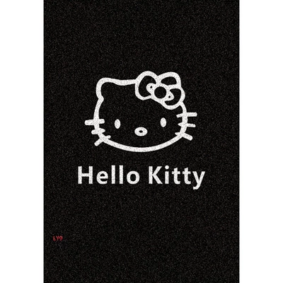 Electric vehicle foot mat — Electric Vehicle Foot Mat Decoration - hello-kitty