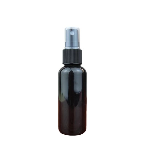 50. 100ml plastic bottle PET black light-proof fine mist spray bottle alcohol disinfectant lotion spray bottle