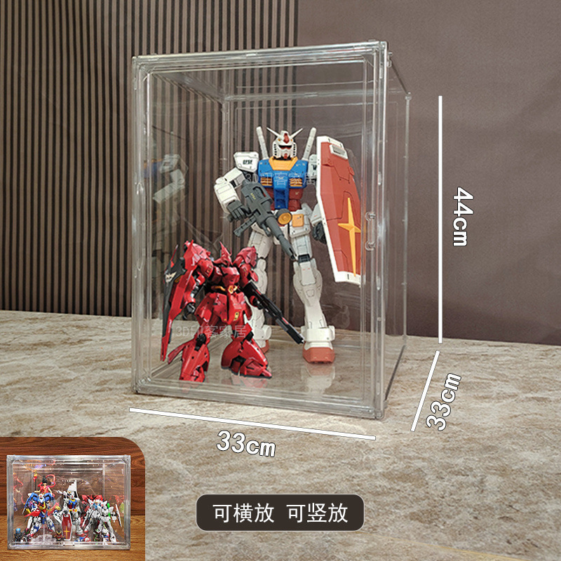 人形ディスプレイスタンドラブディスプレイボックス透明ディスプレイキャビネットぬいぐるみ収納ラックバブルマートブラインドボックス|undefined
