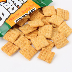 琥珀小米鍋巴袋裝22克牛肉味麻辣味小包8090後懷舊零食 20袋/中包