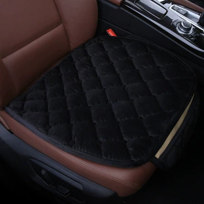 Car Seat Cushion Ultra Short Seat cushion, seat cover - black