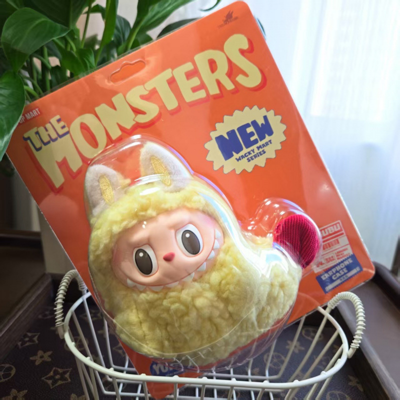 Labubu Vinyl Face Tempura Fried Shrimp Headphone Bag Box New Product Labubu Plush Doll Toy Pendant Labubu Vinyl Face Tempura Fried Shrimp Headphone Bag Box New Product Labubu Plush Doll Toy Pendant
