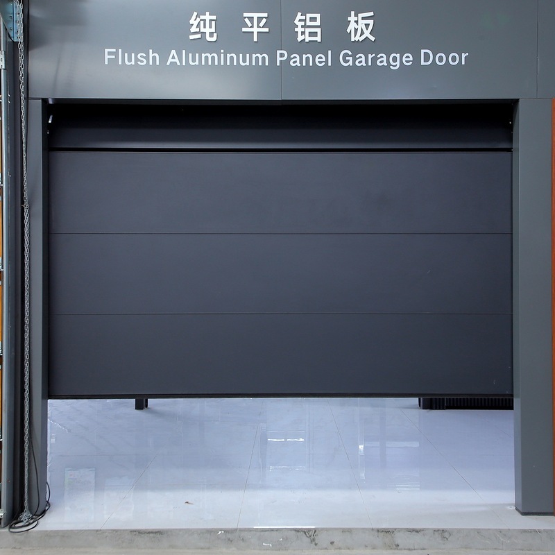 厂家供应纯平双层铝板车库门别墅电动静音铝合金车库卷闸门翻板门|undefined