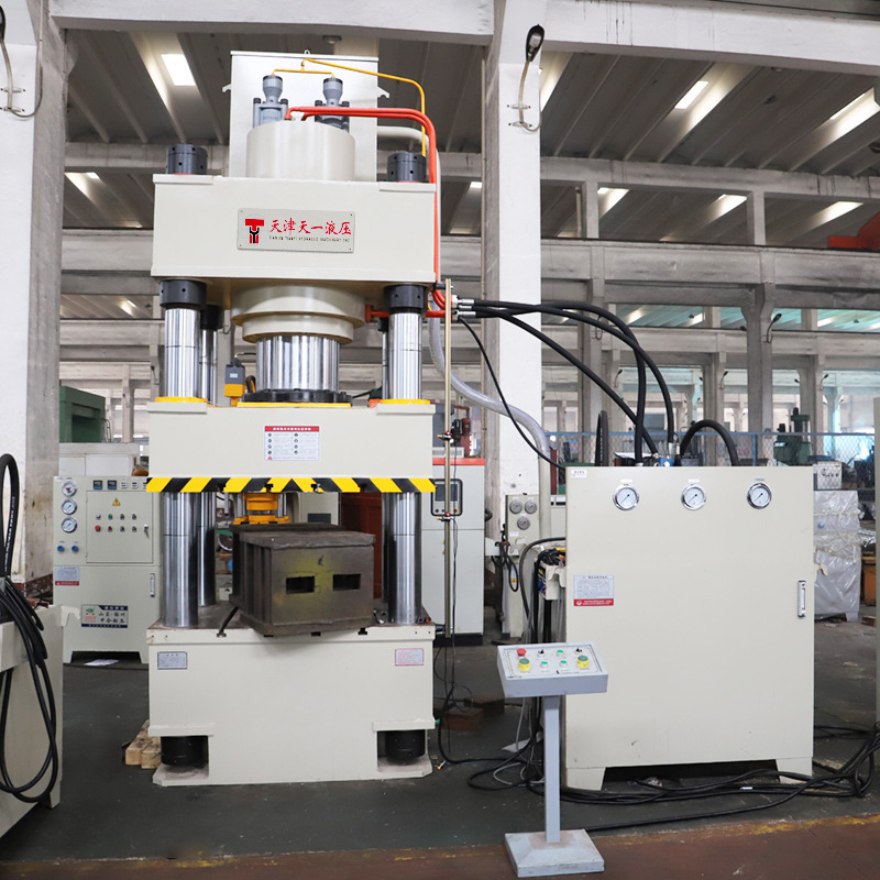500ton Flap Hook Special Bait Pressing Machine Square Bait Powder Forming Machine 500t Four-column Hydraulic Machine
