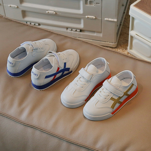 Fashion Kids' Shoes, Unisex Agon Shoes  New Model, Middle/Big Kids' Casual Sports Shoes for Boys and Girls, White Sneakers