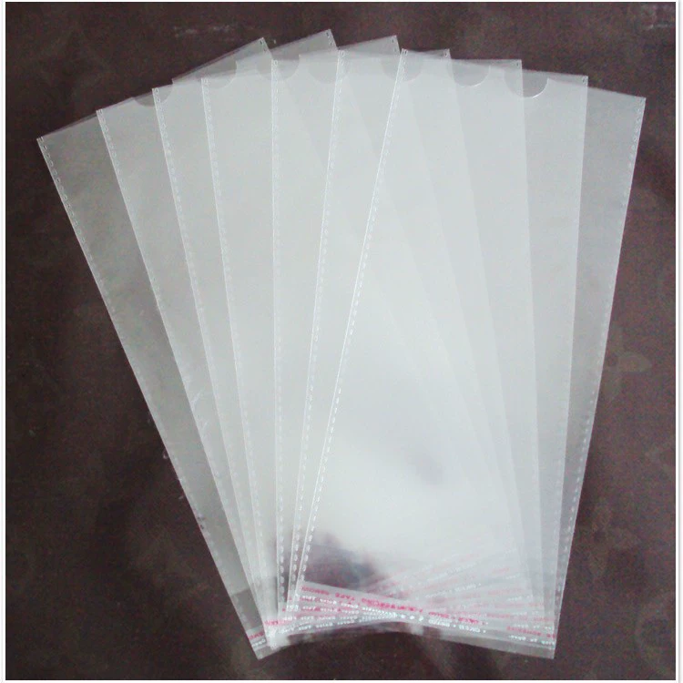 Прозрачные носки упаковывая мешок OPP пластичный само-запечатывание/прилипатель/мешок самоклеящийся