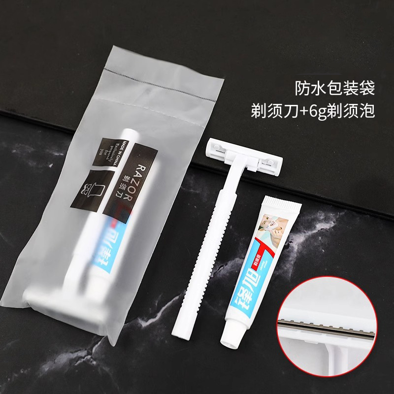 Hotel desechable cepillo de dientes al por mayor puede personalizar el fabricante de hoteles residenciales pasta de dientes peines set de artículos de higiene