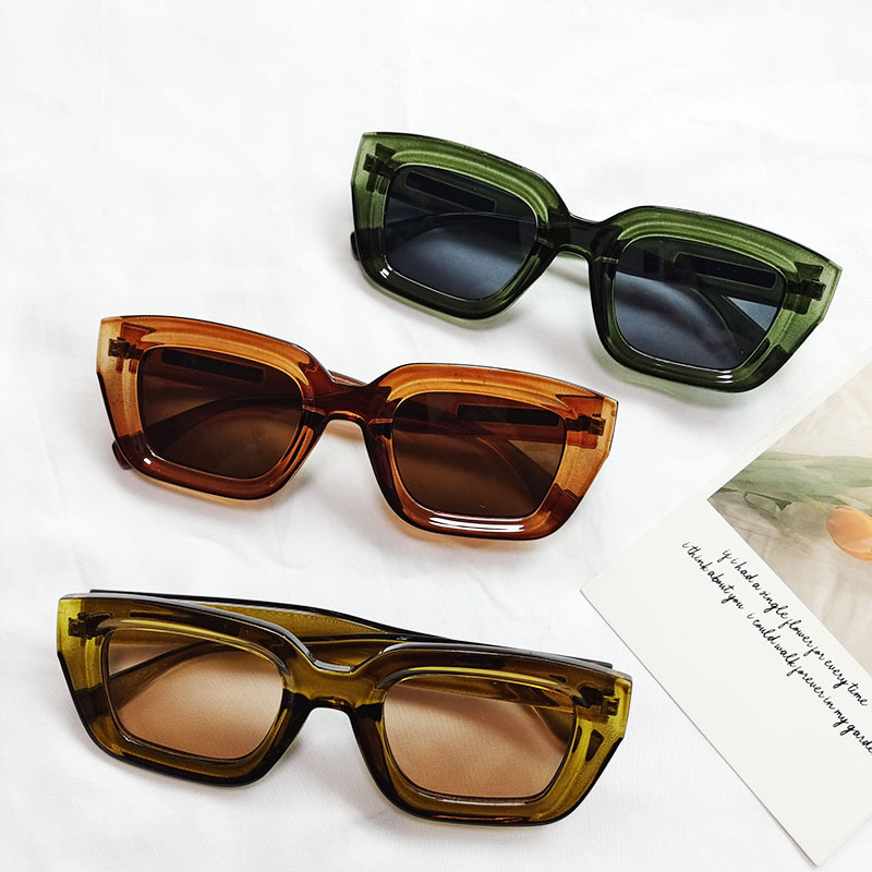Full Frame Glasses Structure Sunglasses Classification Elegant Geometric PC UV400 Protection Cat Eye Full Frame Women's Sunglasses