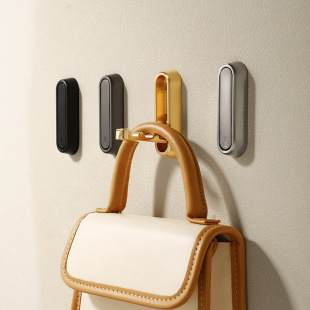 Modern Simple Foldable Clothes Hook Zinc Alloy Storage Coat Hood Shoe Bag Hook Furniture Hardware Hook Spot