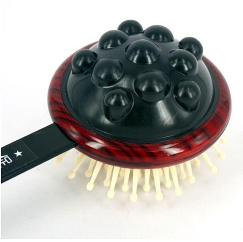 Salud masajeador creativo multifuncional Meridian raqueta fitness martillo salud martillo masaje martillo cepillo de masaje Tarjeta de succión paquete