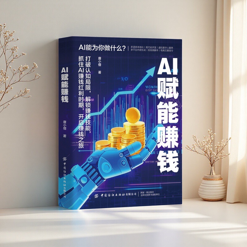 AI赋能赚钱  从一到零用AI赚钱手把手教你吃透AI 实操讲解书|undefined