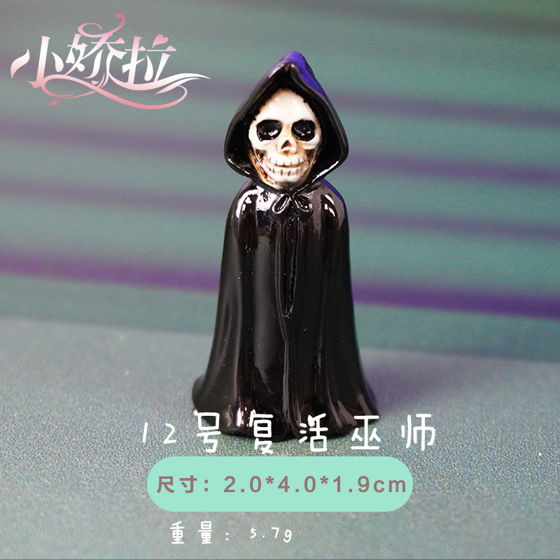 Estilo explosivo decoración transfronteriza Halloween esqueleto fantasma Pascua calabaza hueso momia decoración micro paisaje bricolaje