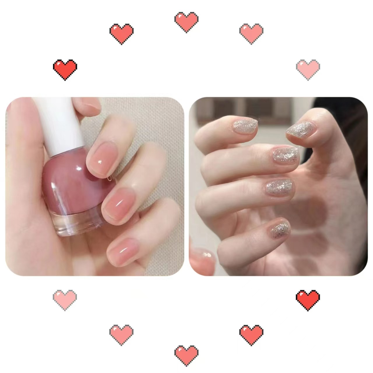2026 esmalte de uñas desnudo blanqueamiento rápido secado invierno inins color jalea temperamento de color popular