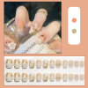 Fake nails, removable nail stickers for manicure, ready-made product